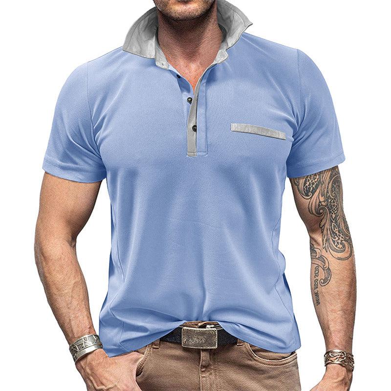 European And American Men's Double-door Top - Elite Essence Store