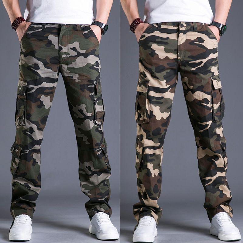 Men's Straight Outdoor Camouflage Pants - Elite Essence Store