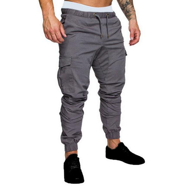 Men's Long Jogging Multi-pocket Trousers - Elite Essence Store