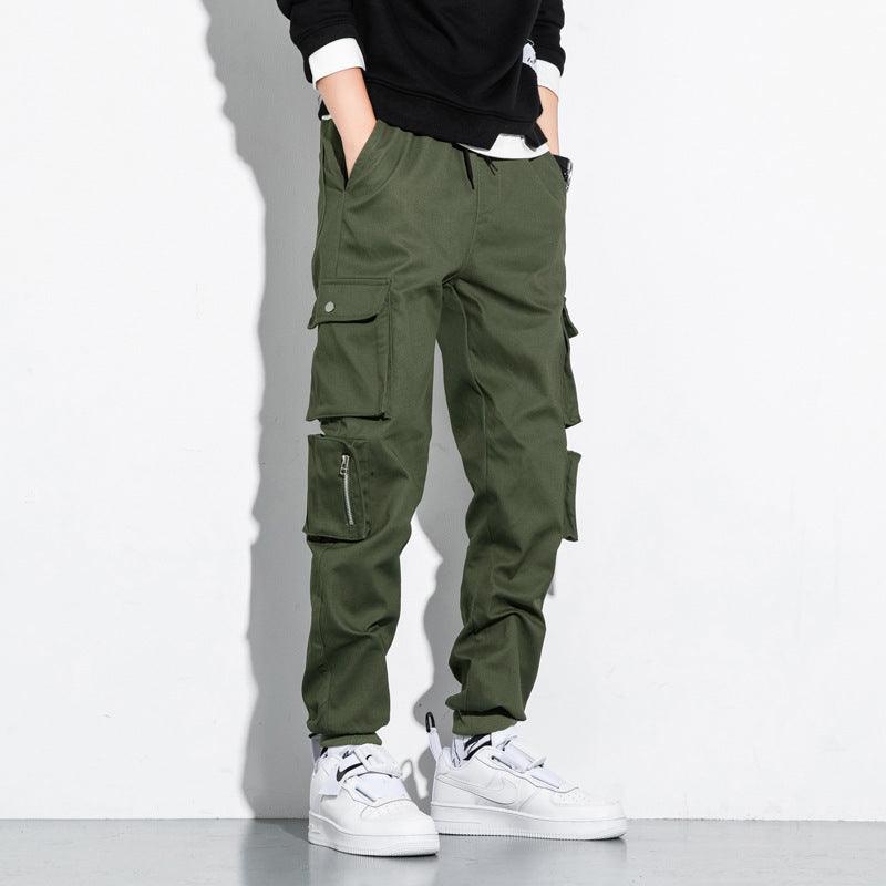 Men's Straight Cargo Pants Thin - Elite Essence Store