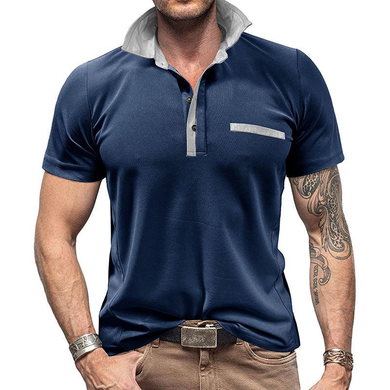 European And American Men's Double-door Top - Elite Essence Store