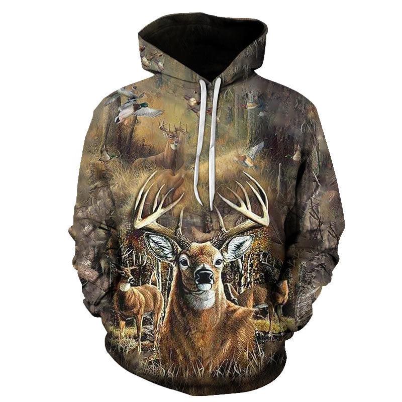 Digital Printing Men And Women Pullover Leisure - Elite Essence Store