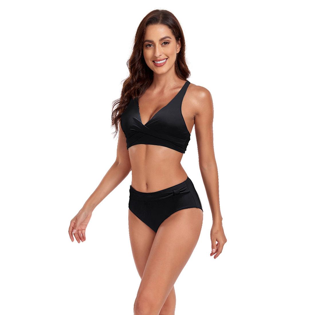 New Split Swimsuit Lady Sexy Halter Bikini Swimsuit - Elite Essence Store