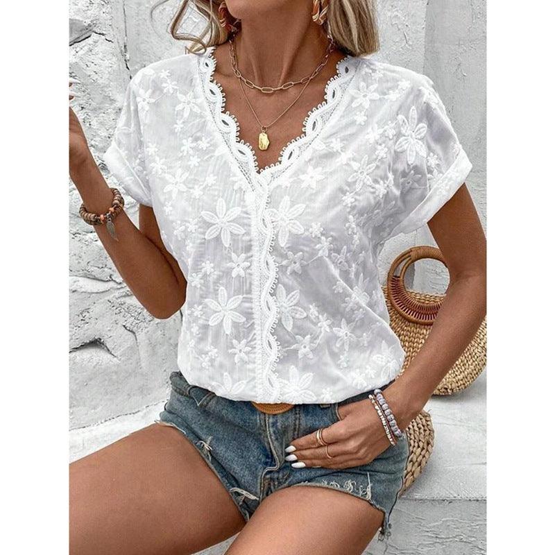 Women's Fashion Solid Color Shirt - Elite Essence Store