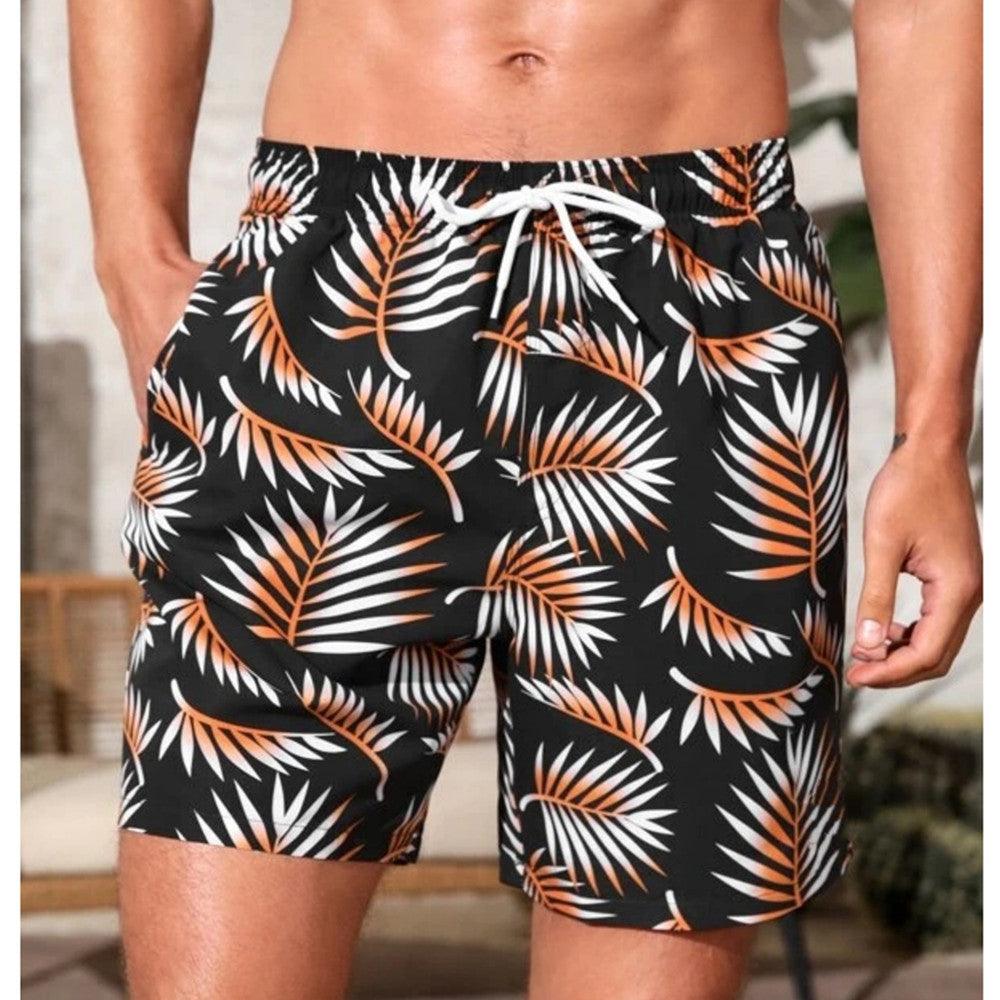 Men's Printed Loose Hot Springs Casual Beach Shorts - Elite Essence Store