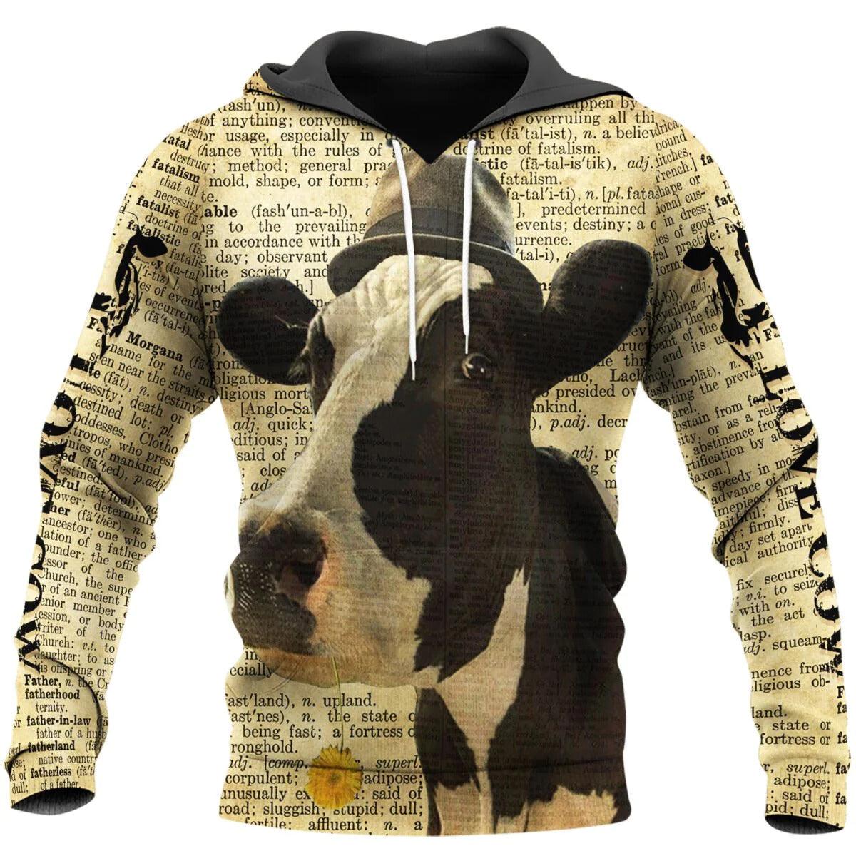 Digital Printing Leisure Fashion Hooded Sweatshirt - Elite Essence Store