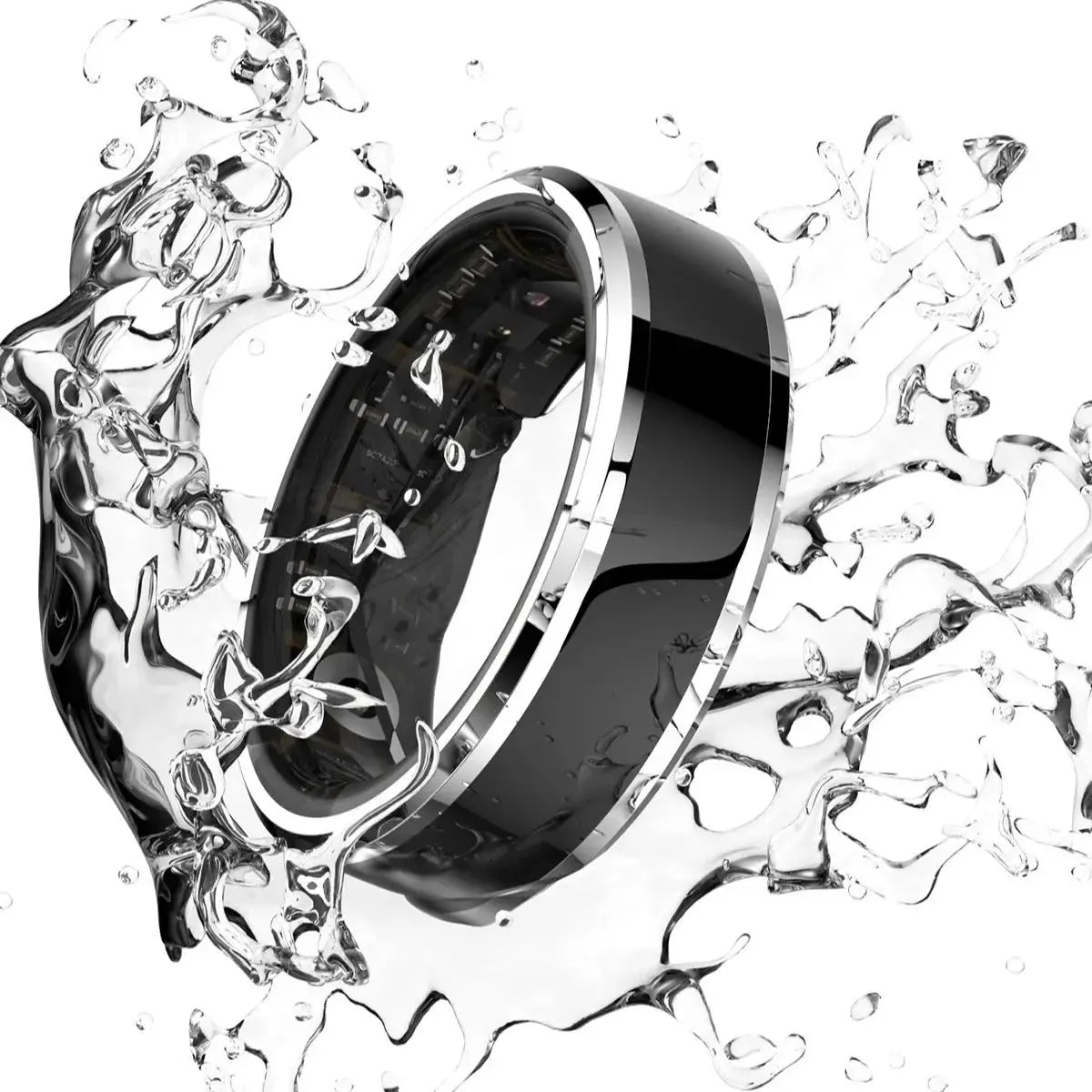 Smart Ring Heart Rate Blood Oxygen Sleep Monitoring Ring Waterproof Multi-function