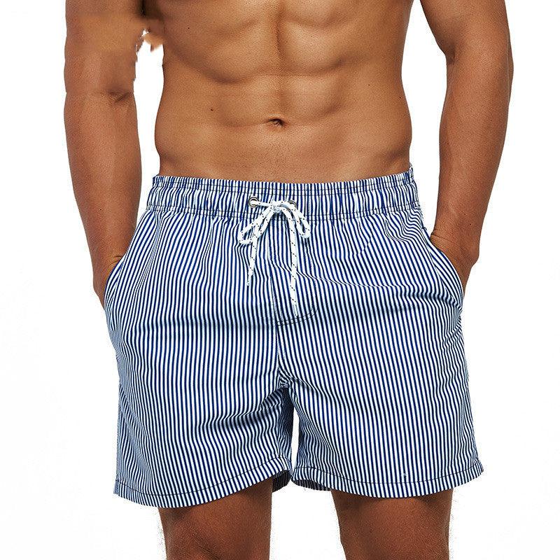 Men's Fashion Casual Loose Print Beach Shorts - Elite Essence Store