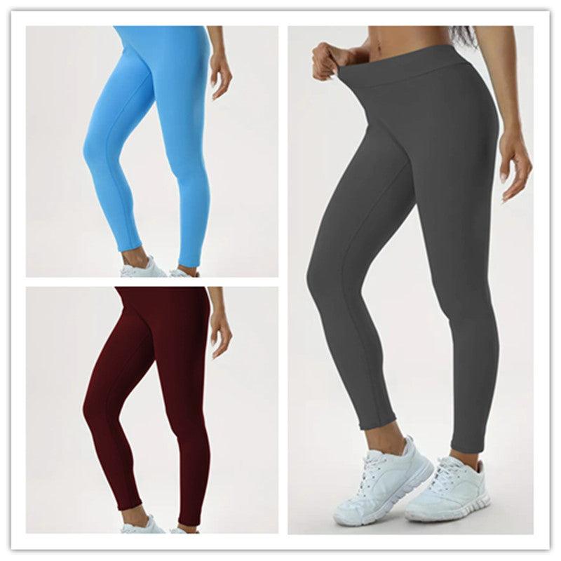 Women's Yoga Pants High Waist Lift High Elastic Tight Fitness Trousers - Elite Essence Store