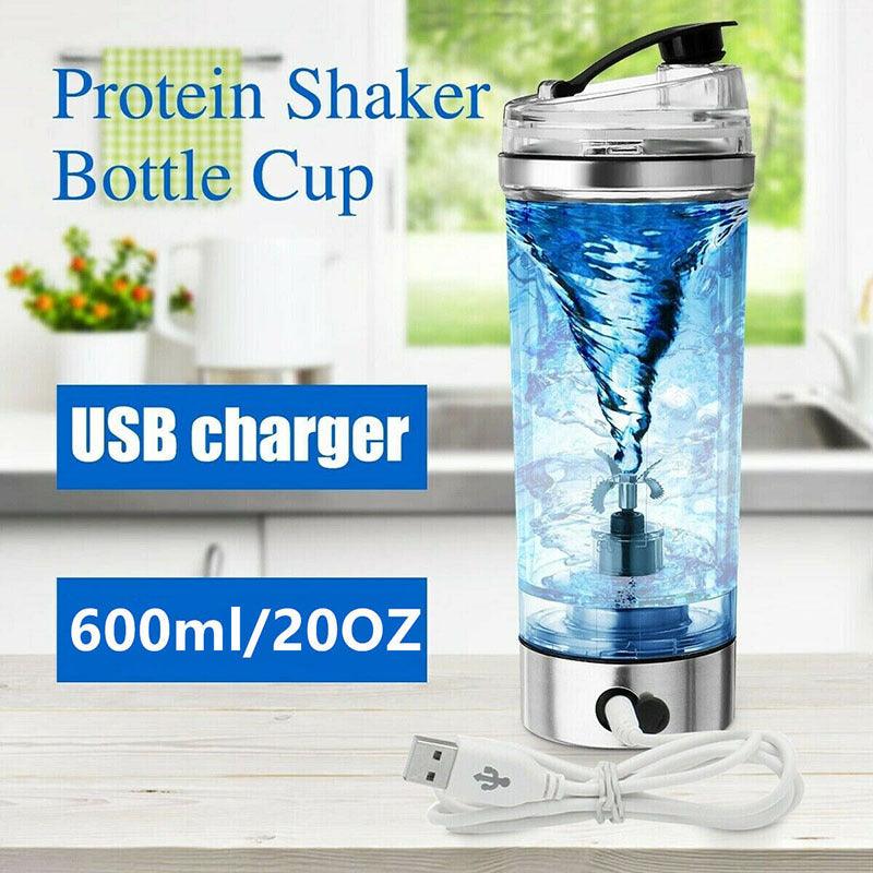 Electric Protein Shake Stirrer USB Shake Bottle Milk Coffee Blender Kettle Sports And Fitness Charging Electric Shaker Cup - Elite Essence Store