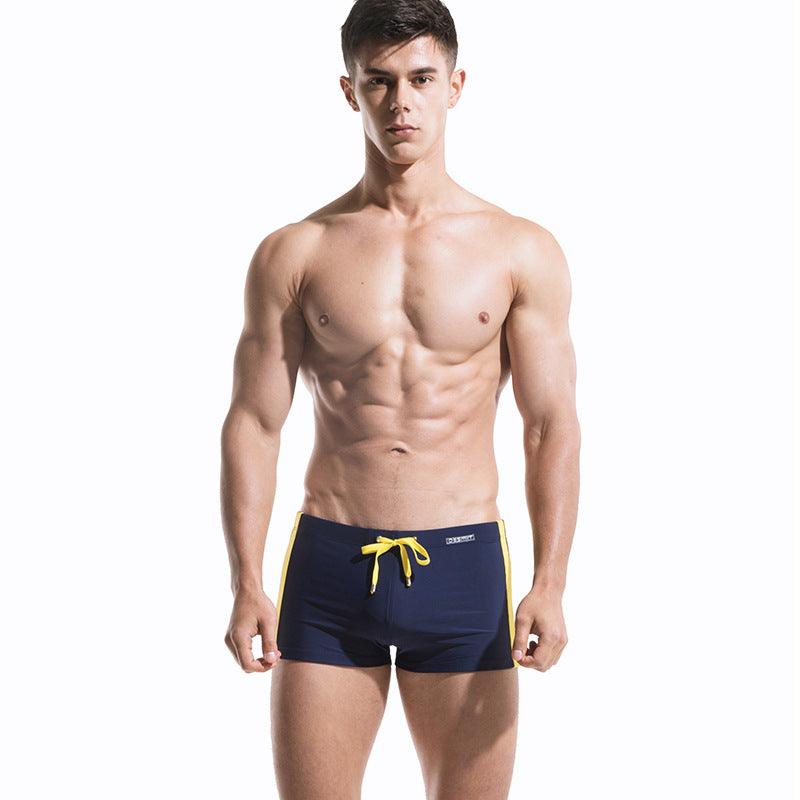 Navy Style Men's Trendy Beach Swim Shorts - Elite Essence Store