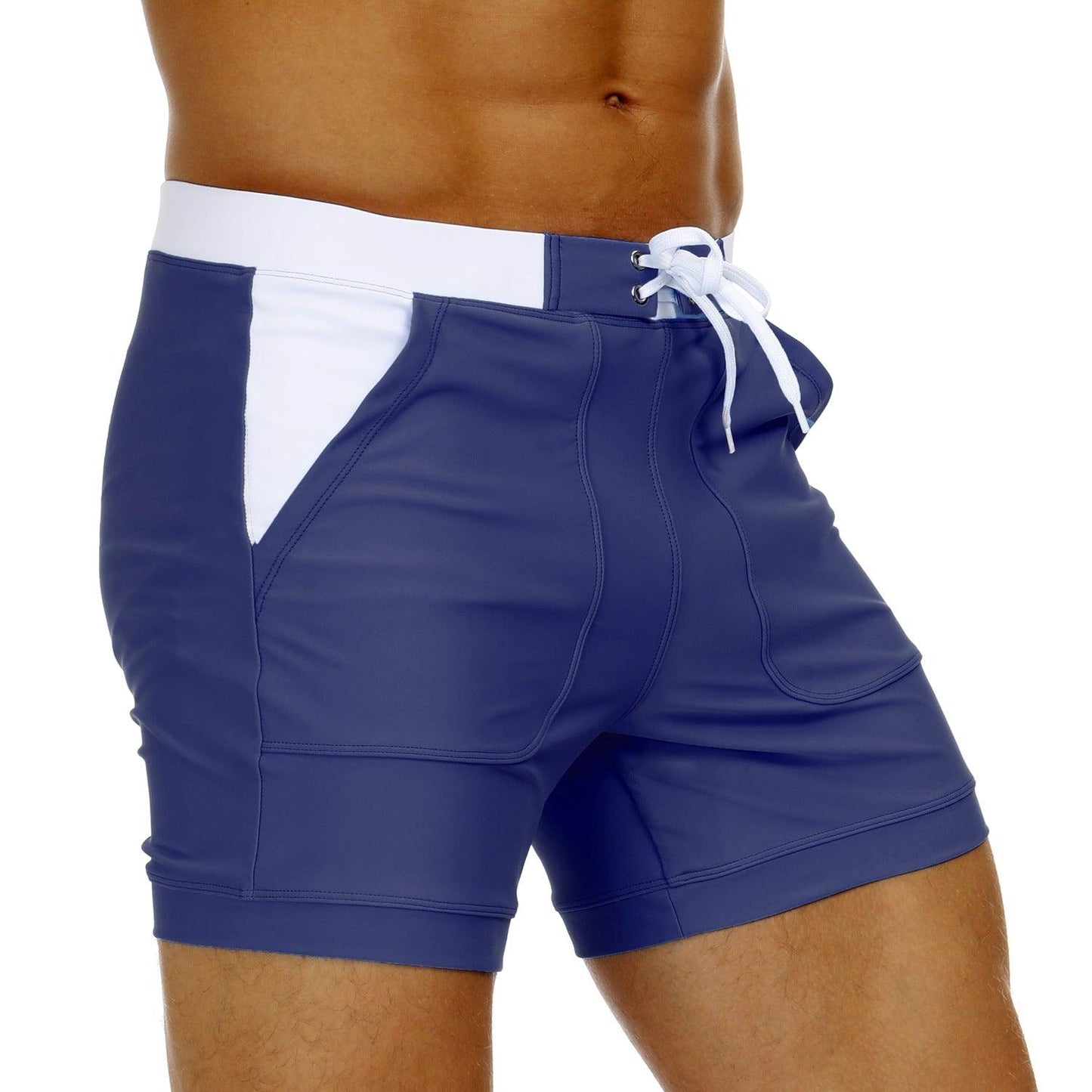 Men's Swimsuit Sexy Boxer Swim Shorts - Elite Essence Store