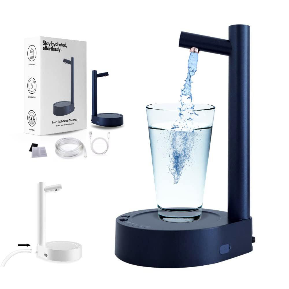 Desk Dispenser Electric Water Gallon Automatic Water Bottle Dispenser Rechargeable Water Dispenser - Elite Essence Store