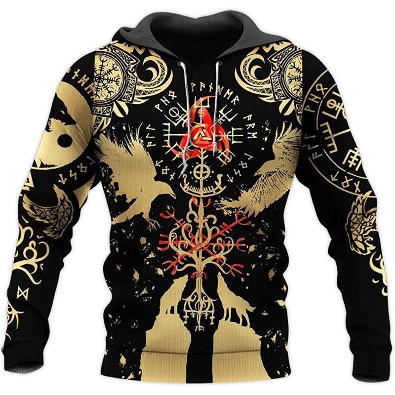 Viking Tattoo Anime Game Sweater - Elite Essence Store