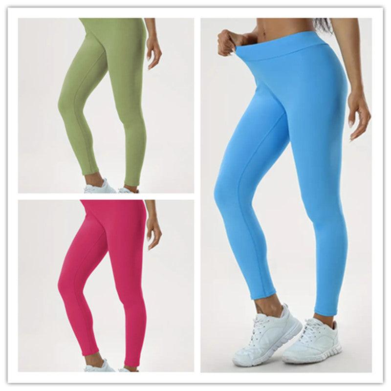 Women's Yoga Pants High Waist Lift High Elastic Tight Fitness Trousers - Elite Essence Store