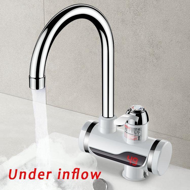 Water Heating Faucet 3000w Instant Hot Electric Faucet Water Heating Tap With LED Display EU Plug 220V Tempreature Faucet - Elite Essence Store