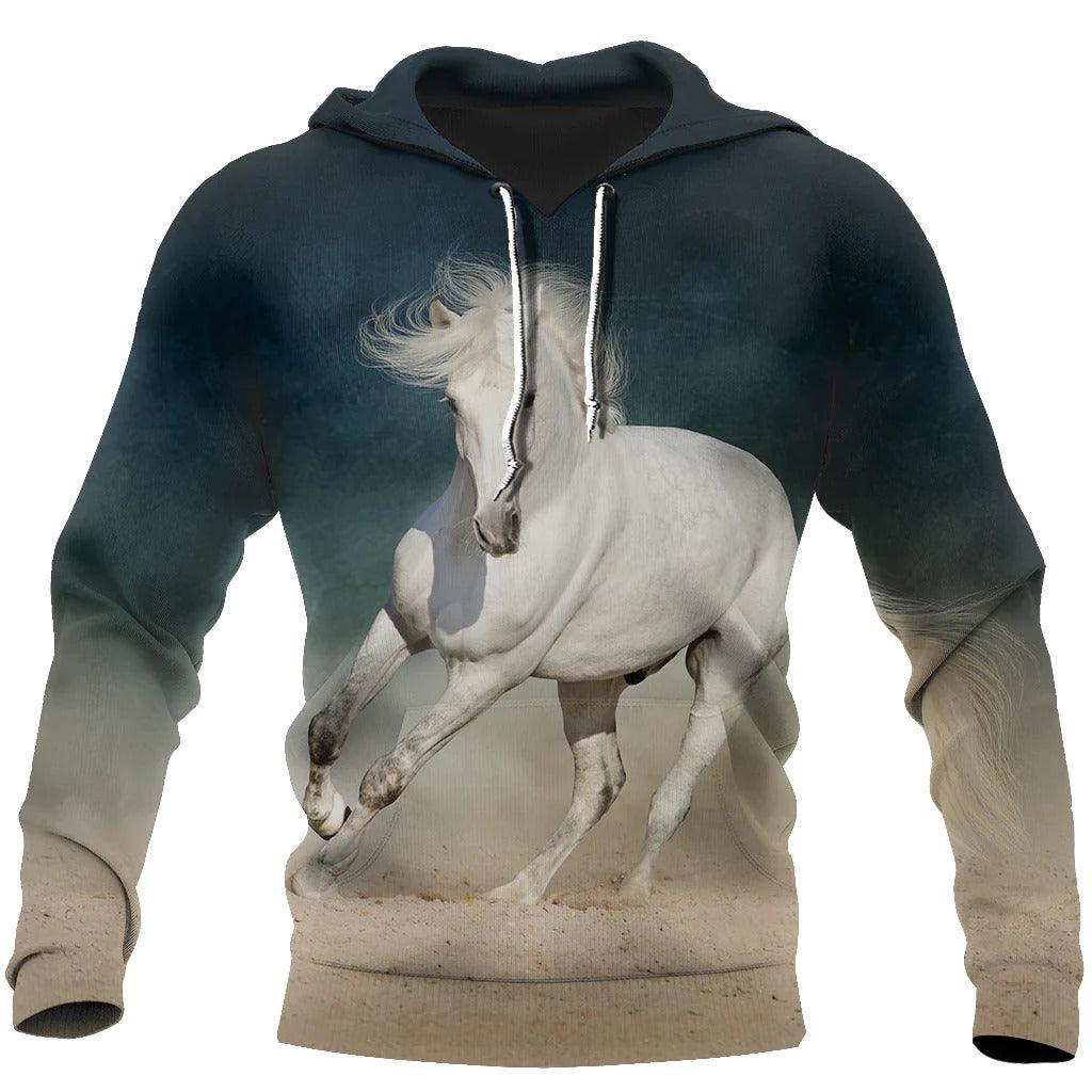 Digital Printing Leisure Fashion Hooded Sweatshirt - Elite Essence Store