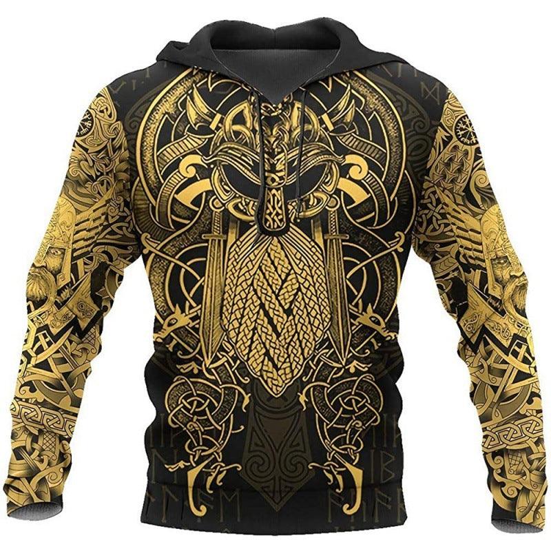 Viking Tattoo Anime Game Sweater - Elite Essence Store