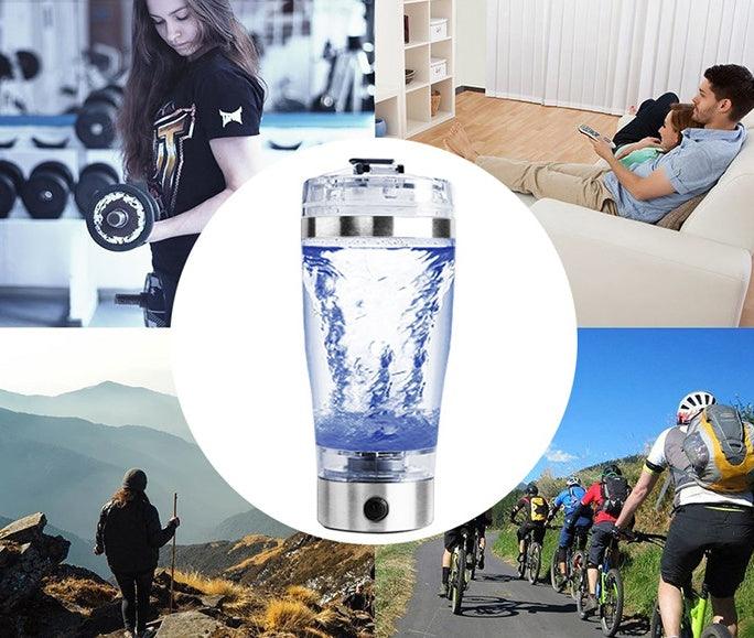 Electric Protein Shake Stirrer USB Shake Bottle Milk Coffee Blender Kettle Sports And Fitness Charging Electric Shaker Cup - Elite Essence Store