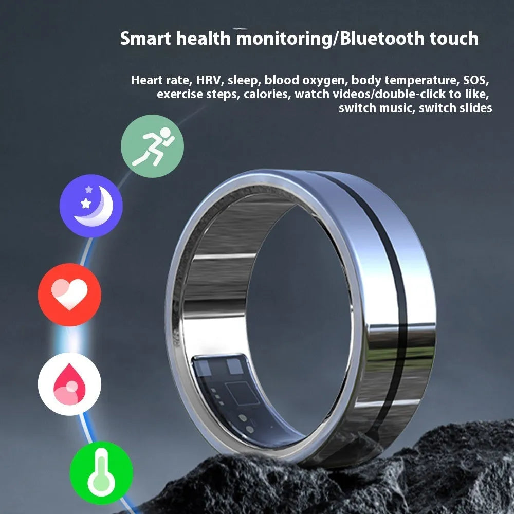 X3 Smart Waterproof Bluetooth Sports Health Ring Sleep Remote Control